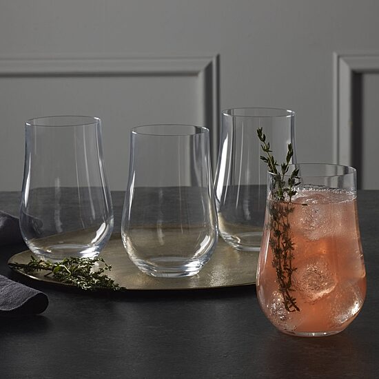 Mikasa Grace, Clear 4-pc. Tumbler Glass