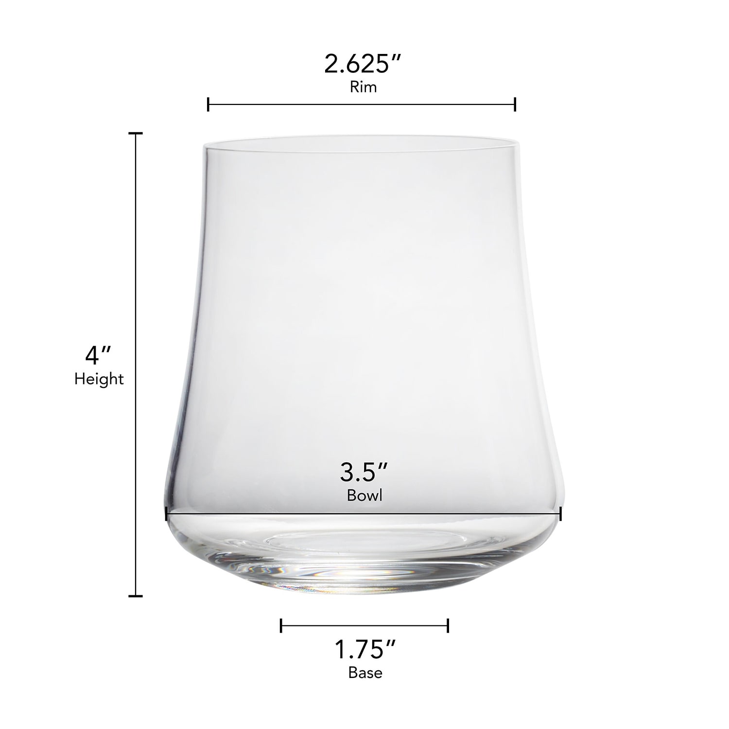 Mikasa Aline, Clear 4-pc. Wine Glass
