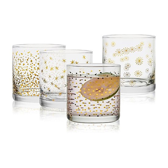 Mikasa Party, Clear 4-pc. Tumbler Glass