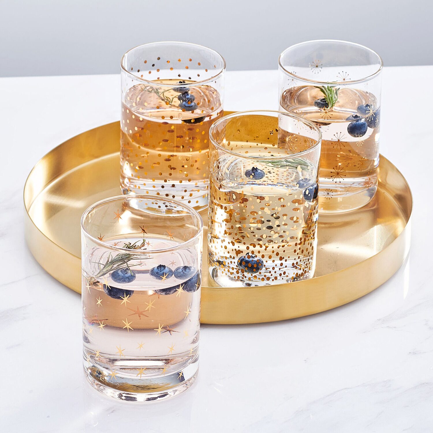 Mikasa Party, Clear 4-pc. Tumbler Glass