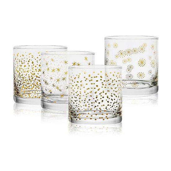 Mikasa Party, Clear 4-pc. Tumbler Glass