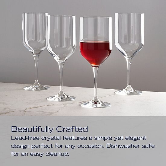 Mikasa Upton, Clear 4-pc. Red Wine Glass