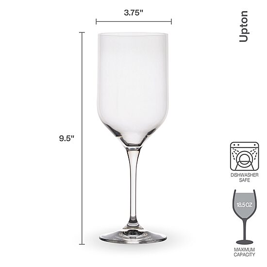 Mikasa Upton, Clear 4-pc. Red Wine Glass