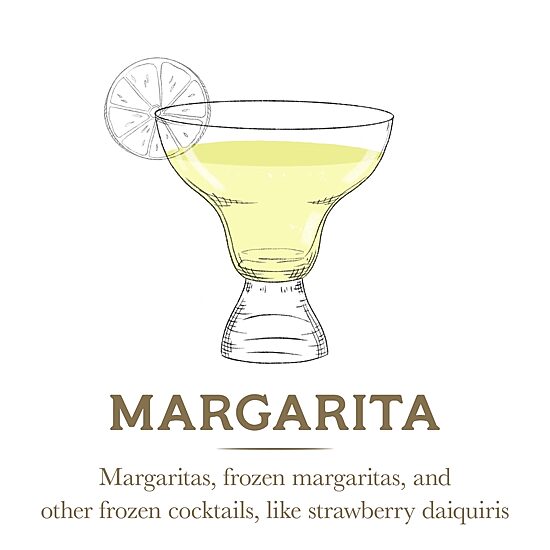 Mikasa Craft, Clear 4-pc. Margarita Glass