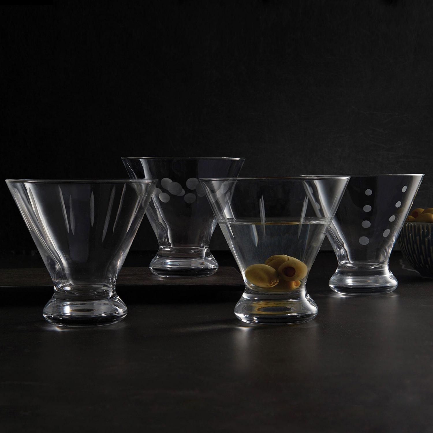 Mikasa Cheers, Clear 4-pc. Martini Glass