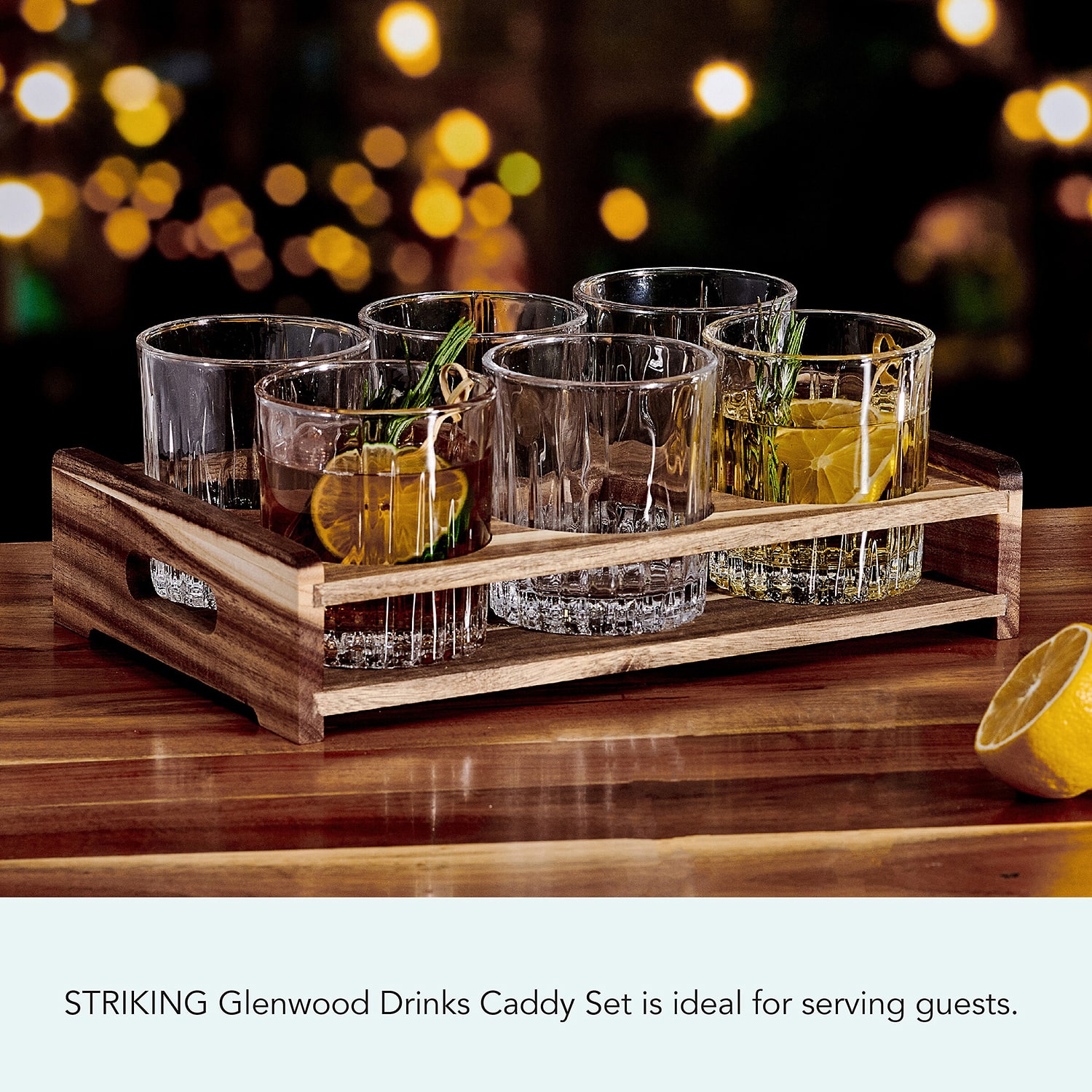 Mikasa Glenwood 7-pc. Double Old Fashioned