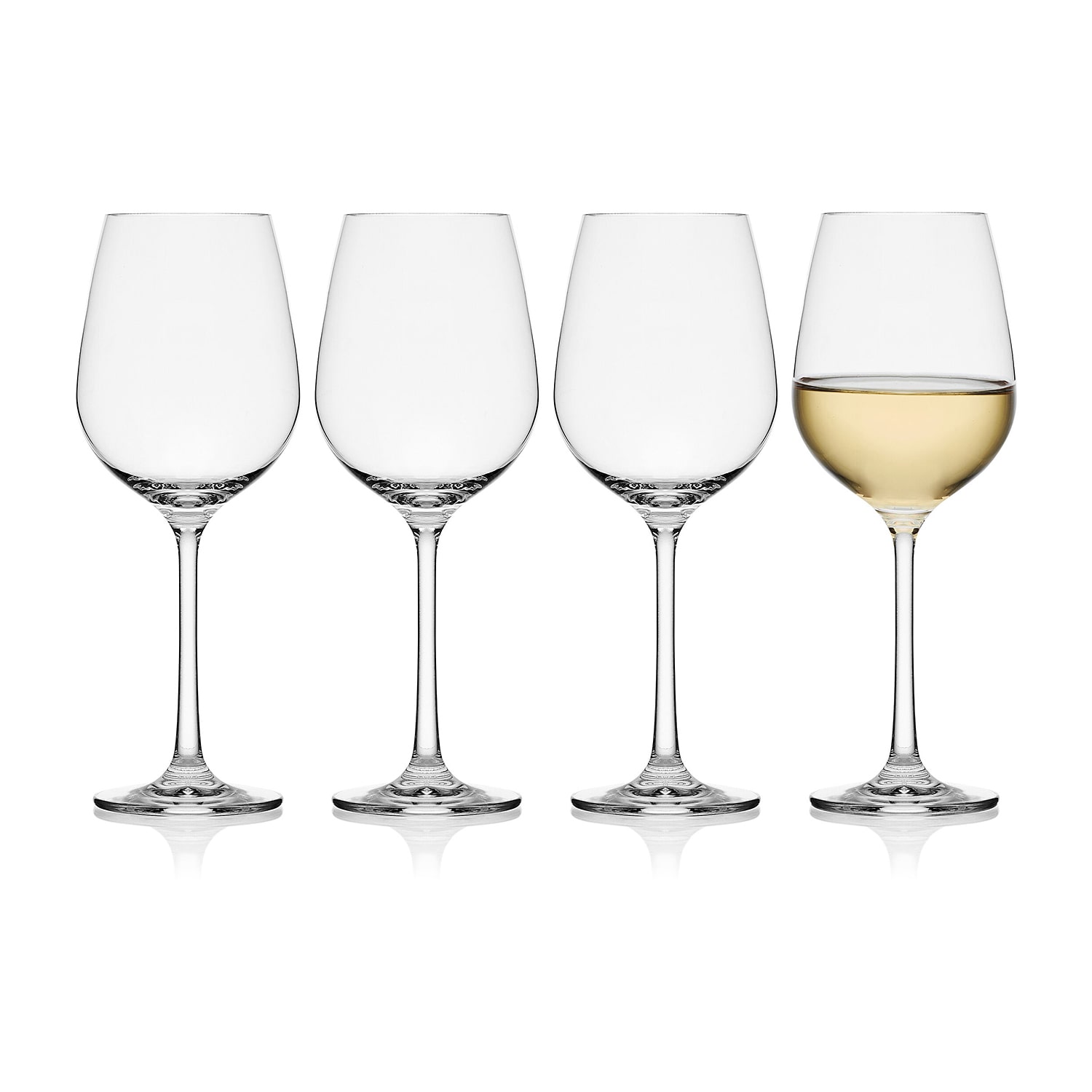 Mikasa Lana, Clear 4-pc. White Wine Glass