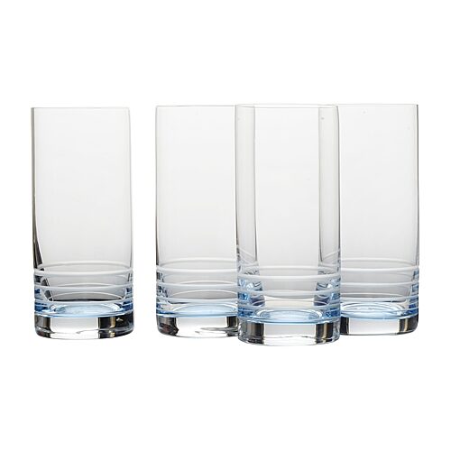 Mikasa Cal Blue Ombre 4-pc. Tumbler Glass