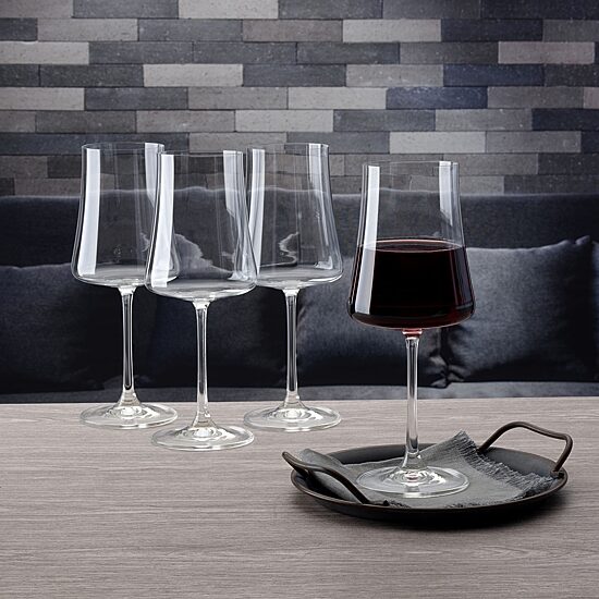 Mikasa Aline, Clear 4-pc. Red Wine Glass
