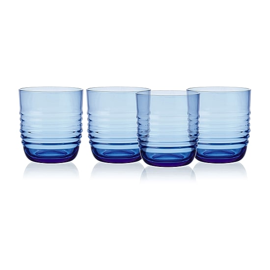Mikasa Ciara, Cobalt 4-pc. Tumbler Glass