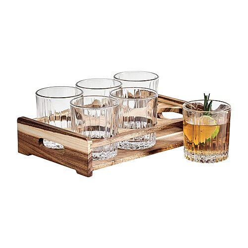 Mikasa Glenwood 7-pc. Double Old Fashioned In White