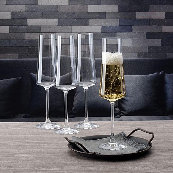 Mikasa Aline, Clear 4-pc. Champagne Flute