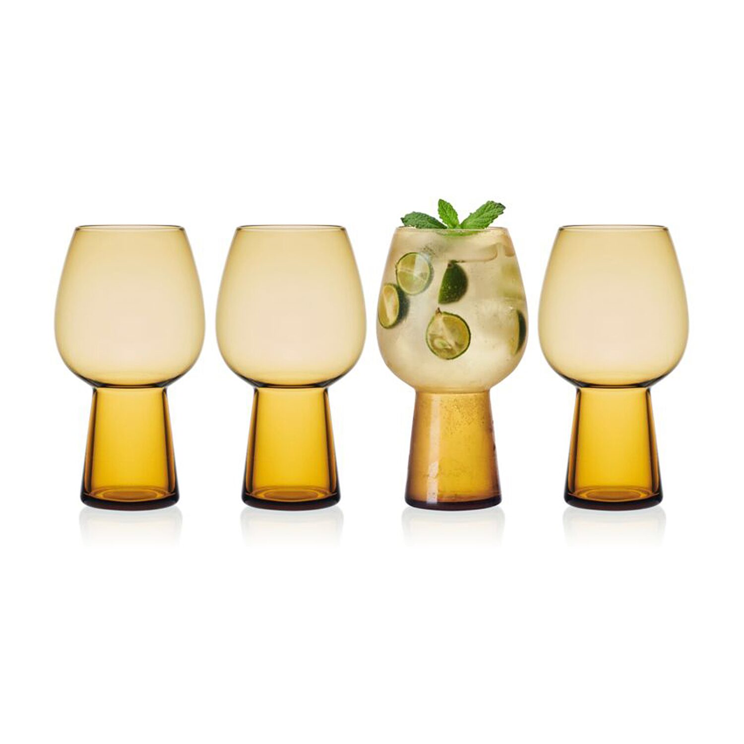 Mikasa Phoebe, Sage 4-pc. Beer Glass Set