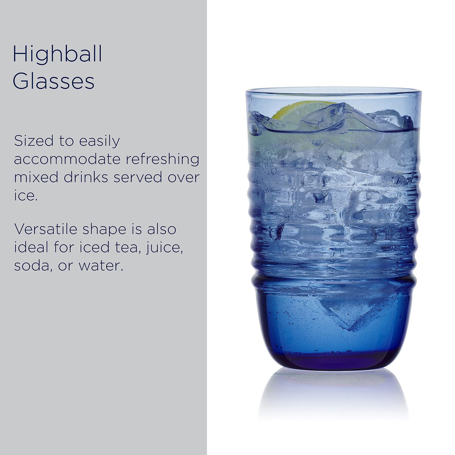 Mikasa Ciara, Colbolt 4-pc. Tumbler Glass