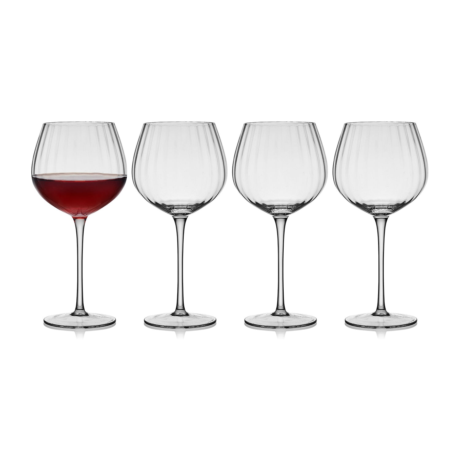 Mikasa Optic, Clear 4-pc. Red Wine Glass