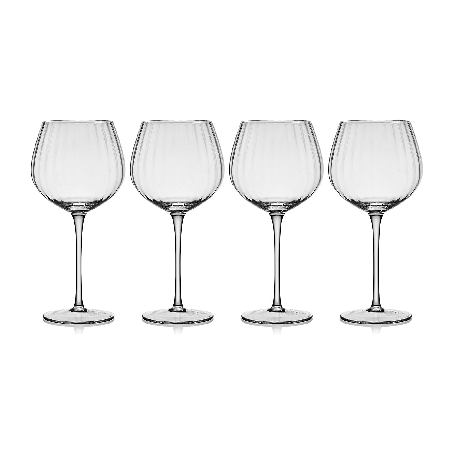 Mikasa Optic, Clear 4-pc. Red Wine Glass