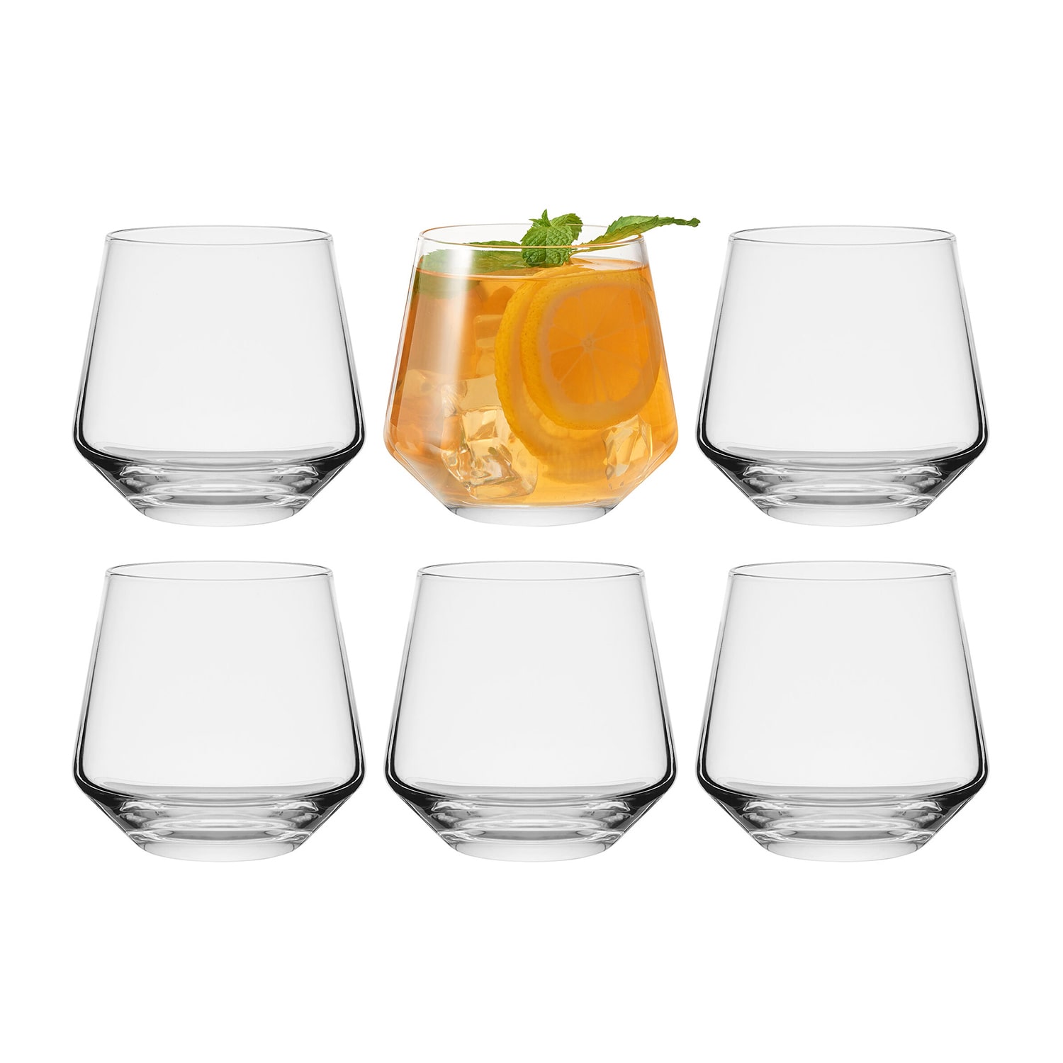 Lifetime Brand Akimbo, Clear 8-pc. Glass Punch Bowl