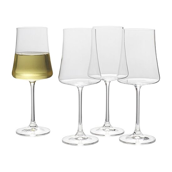 Mikasa Aline, Clear 4-pc. White Wine Glass