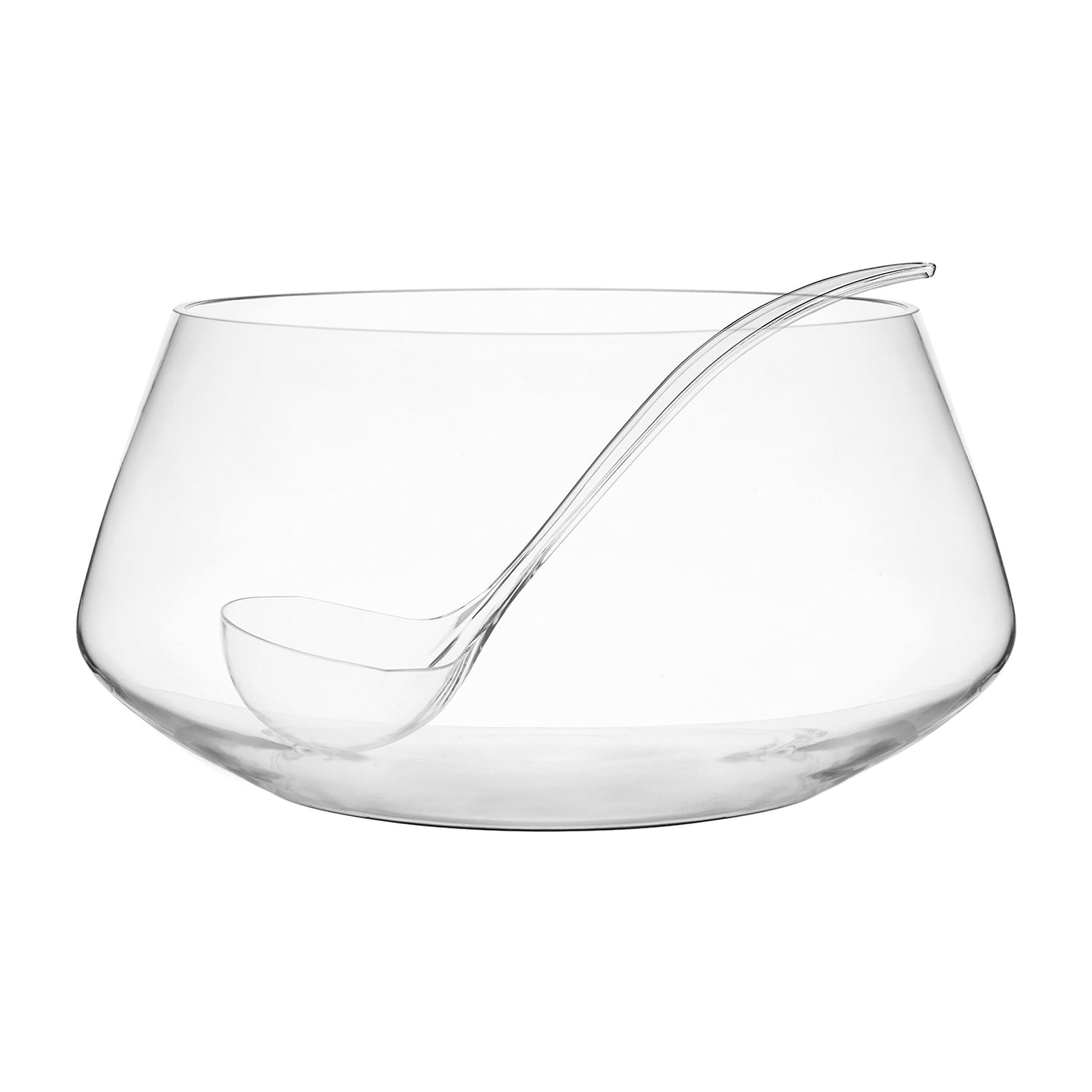 Lifetime Brand Akimbo, Clear 8-pc. Glass Punch Bowl