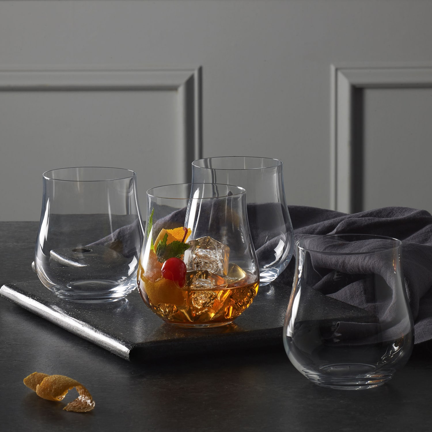 Mikasa Grace, Clear 4-pc. Tumbler Glass