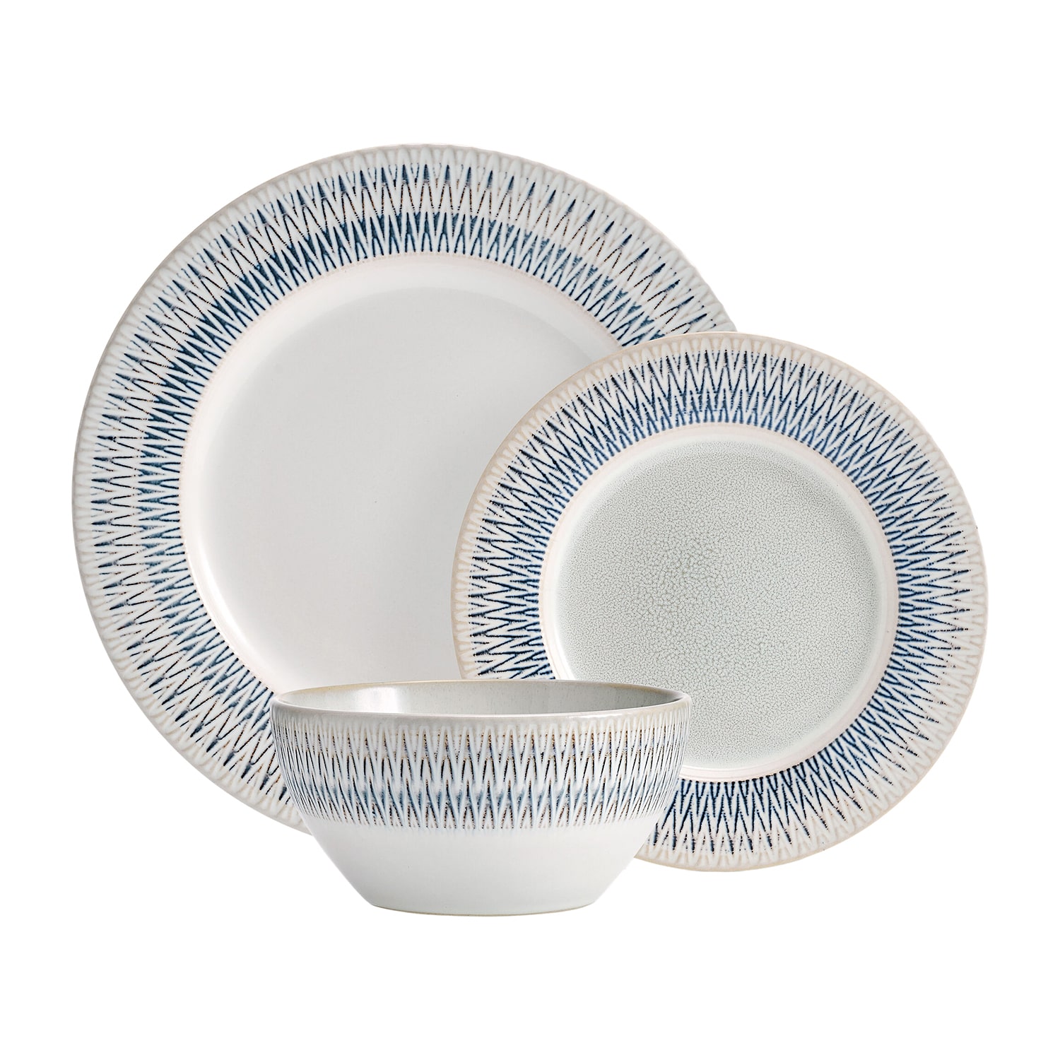 Pfaltzgraff Casey, Gray 12-pc. Stoneware Dinnerware Set
