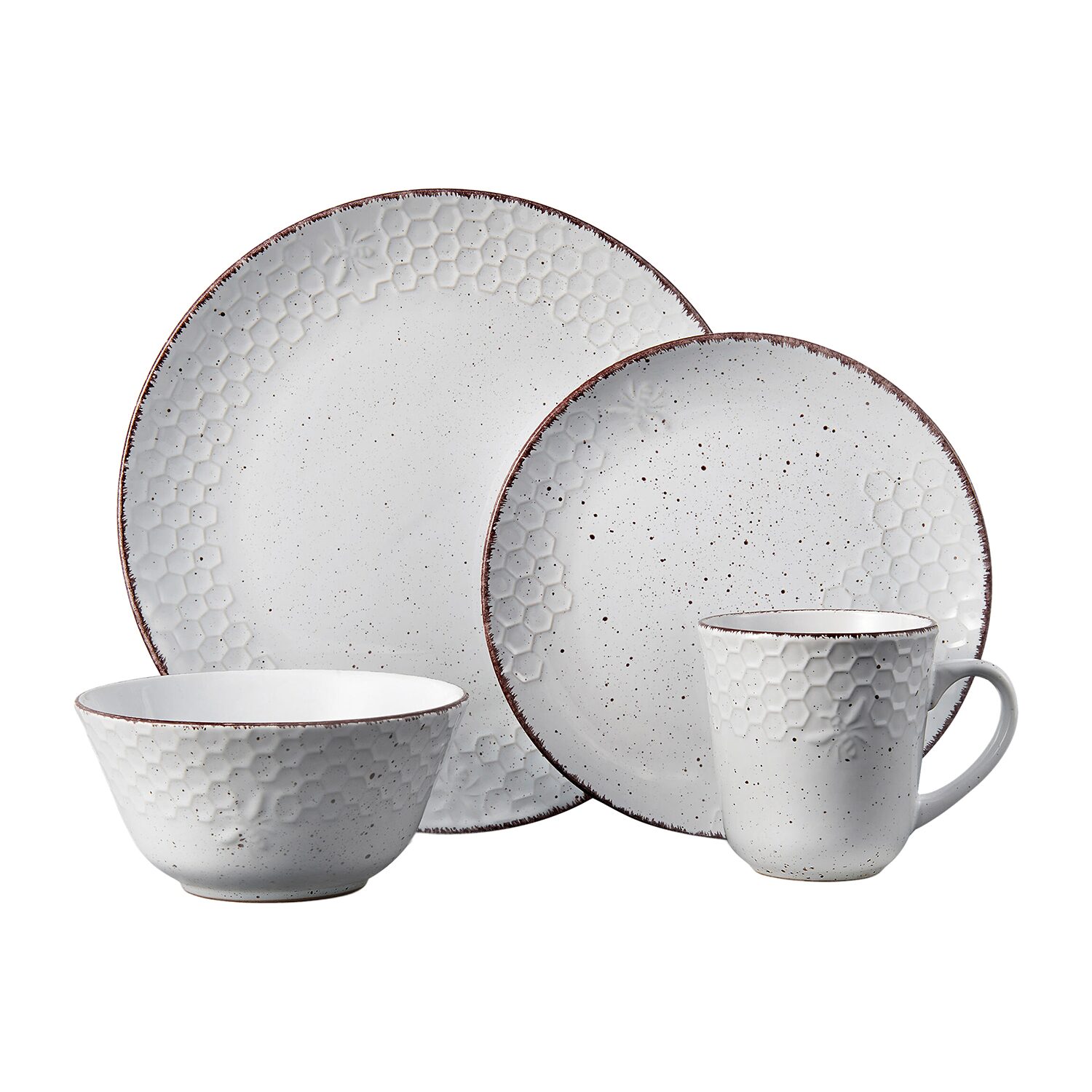 Pfaltzgraff Bumblebee, Yellow 16-pc. Stoneware Dinnerware Set