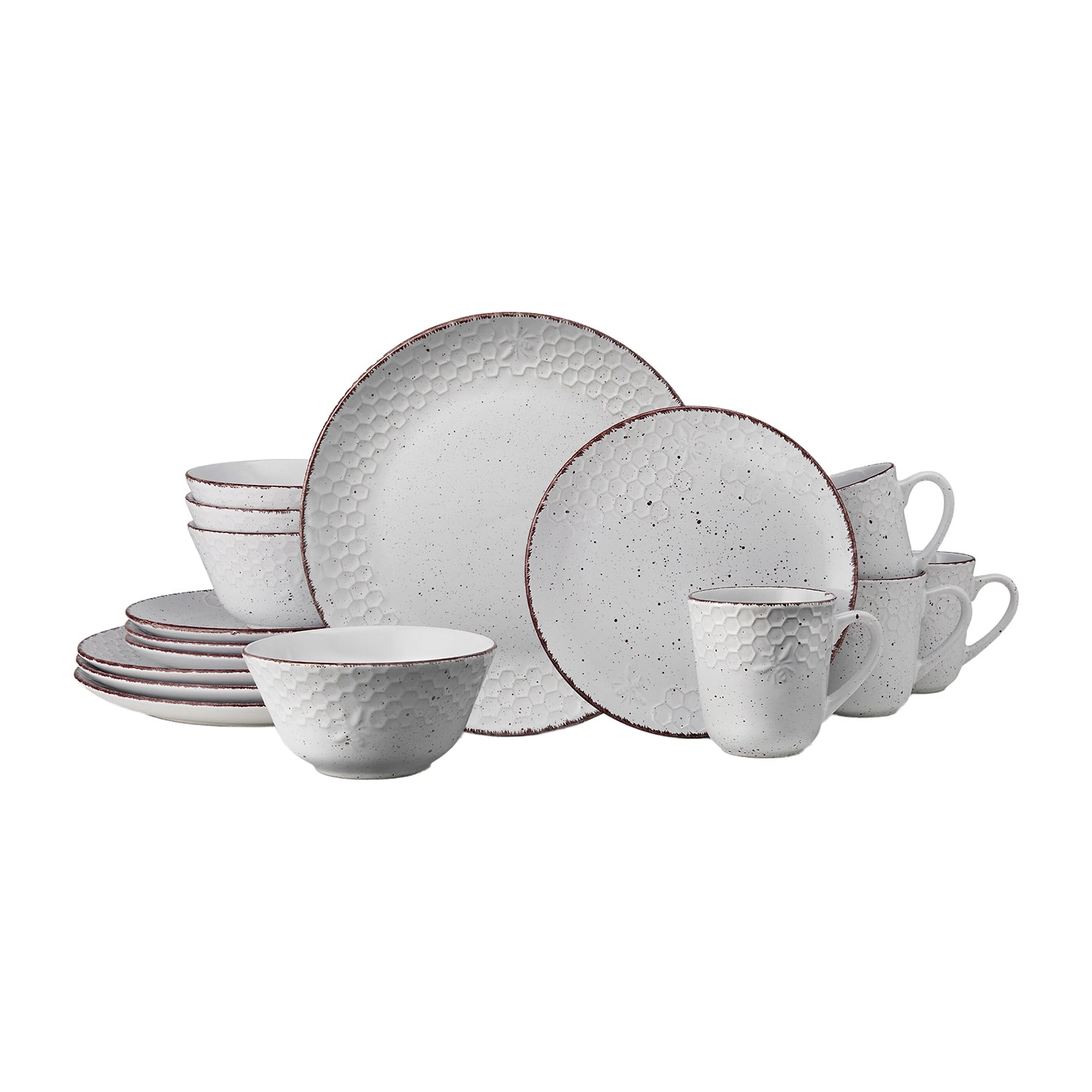 Pfaltzgraff Bumblebee, Yellow 16-pc. Stoneware Dinnerware Set