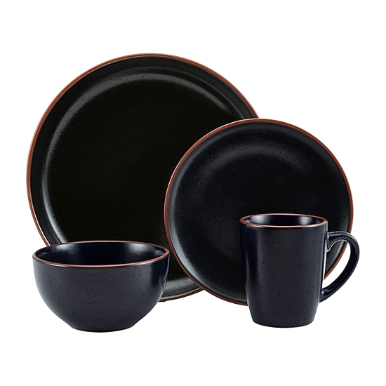 Pfaltzgraff Hunter, Blue 16-pc. Stoneware Dinnerware Set
