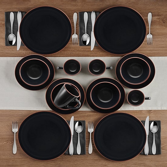 Pfaltzgraff Hunter, Blue 16-pc. Stoneware Dinnerware Set