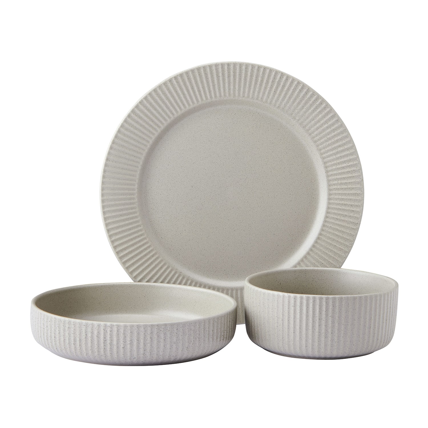 Pfaltzgraff Tranquility, Cream 12-pc. Stoneware Dinnerware Set