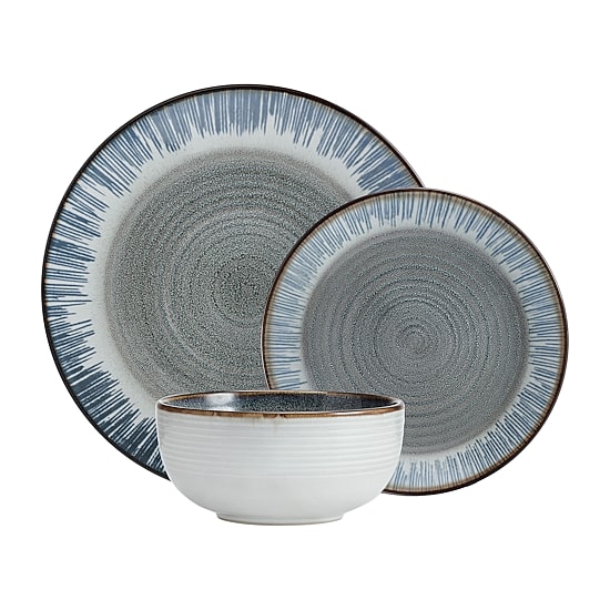 Pfaltzgraff Jamie, Gray 12-pc. Stoneware Dinnerware Set