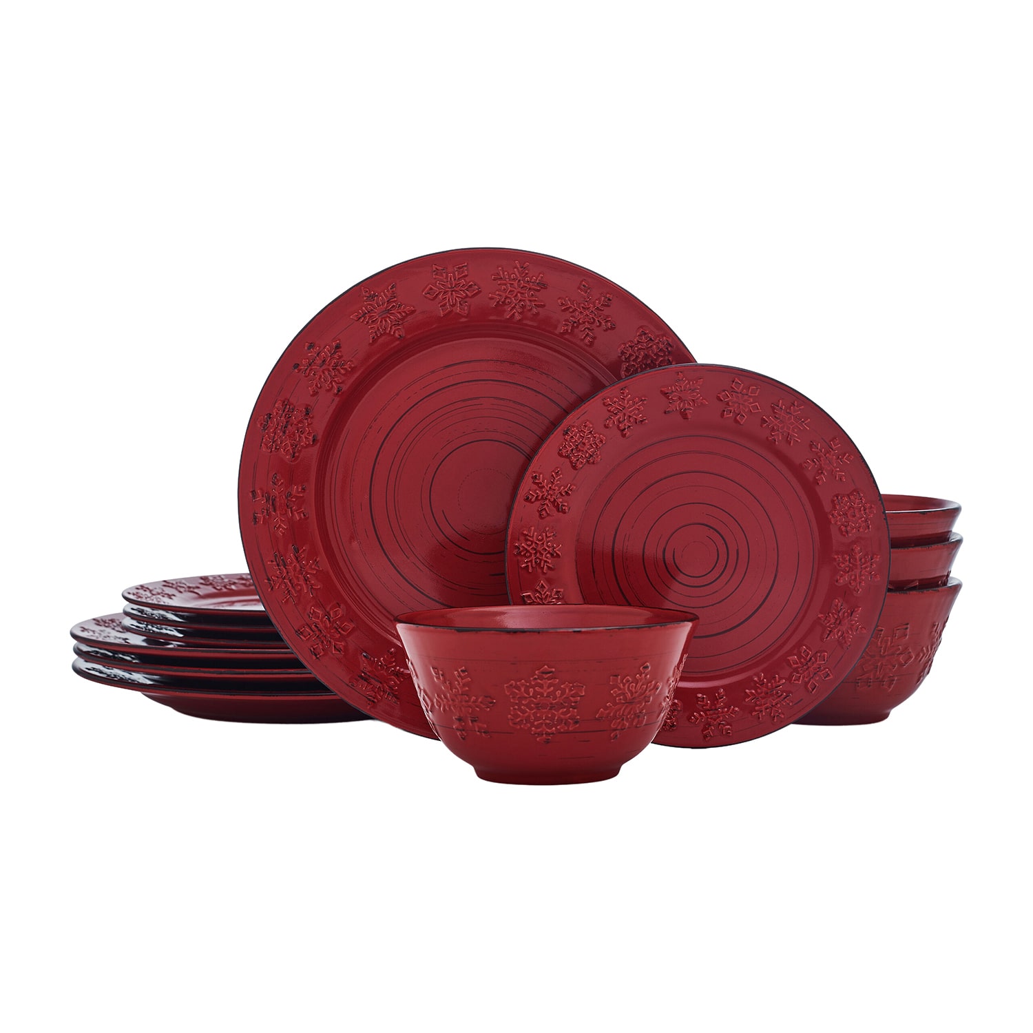 Pfaltzgraff Trellis, Yellow 12-pc. Stoneware Dinnerware Set