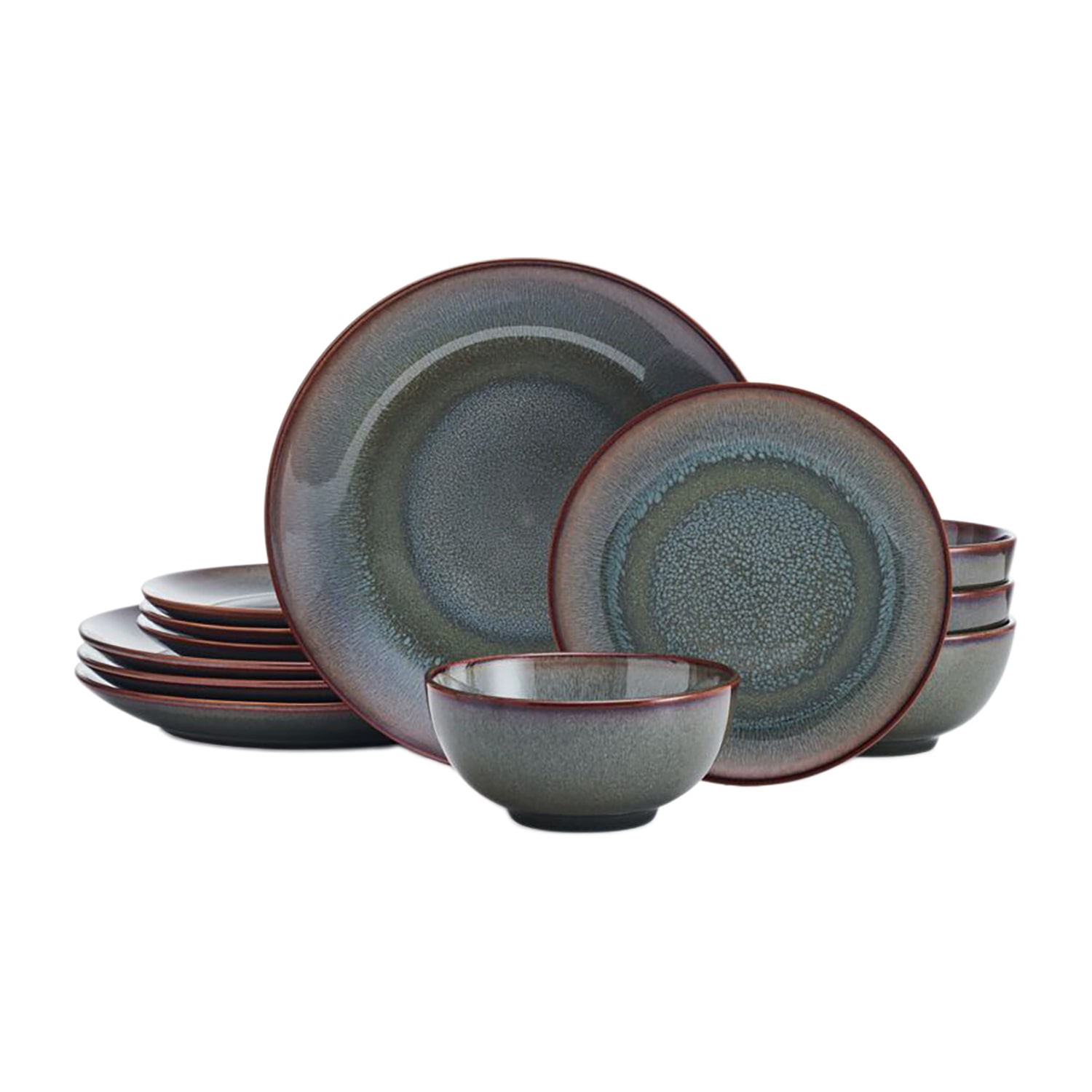 Pfaltzgraff Makensie, Blue 12-pc. Stoneware Dinnerware Set