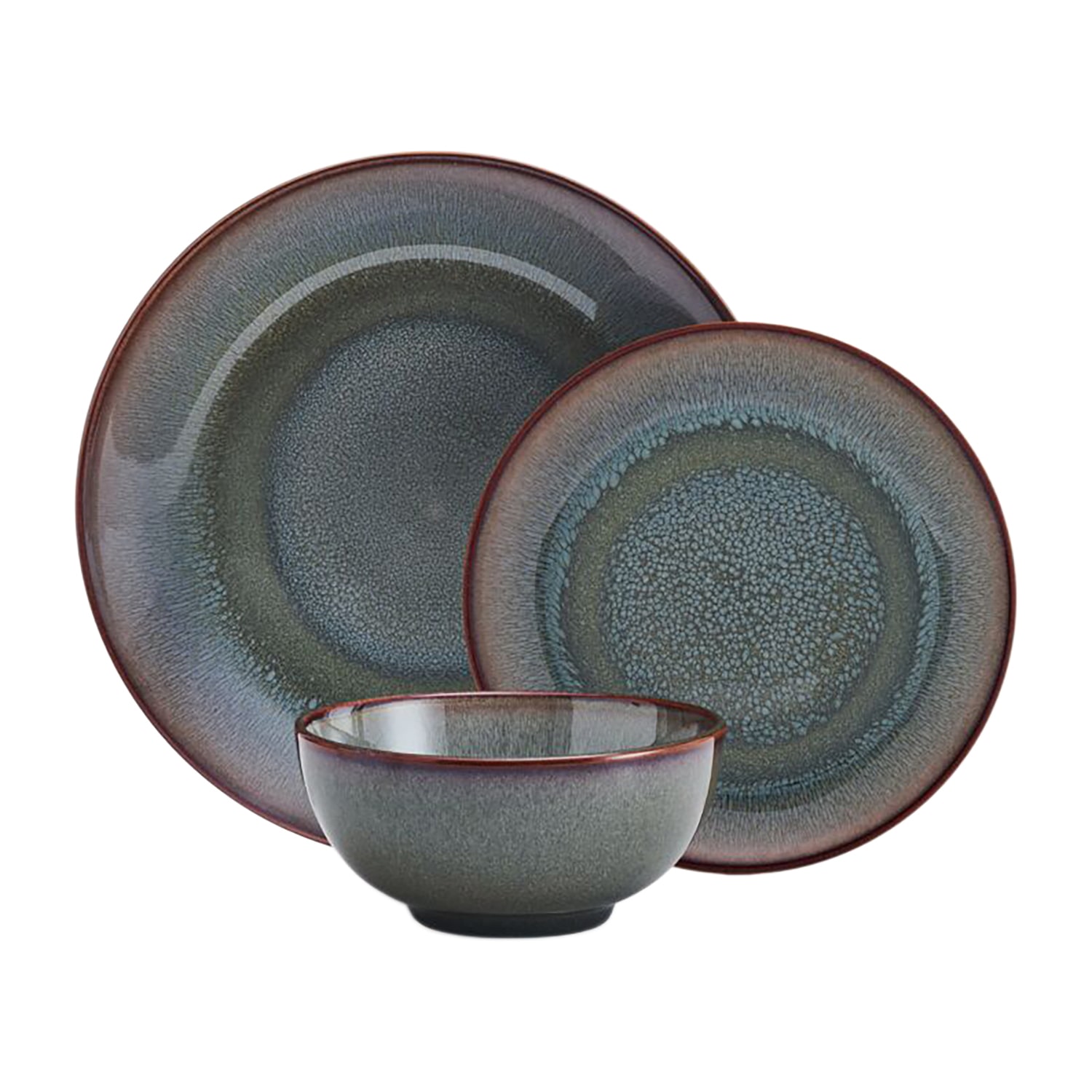 Pfaltzgraff Makensie, Blue 12-pc. Stoneware Dinnerware Set