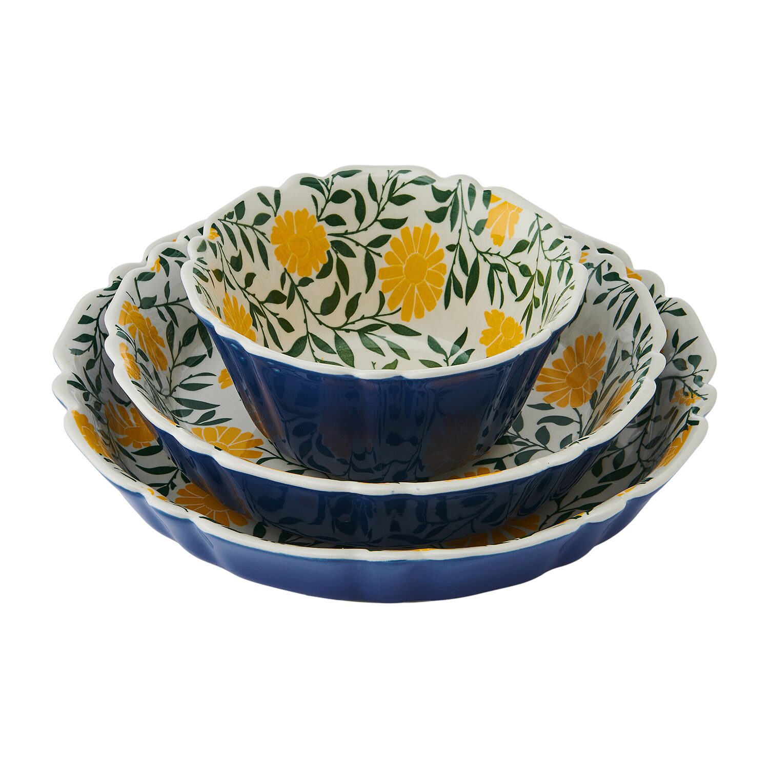 Pfaltzgraff Tranquil, Blue 12-pc. Stoneware Dinnerware Set
