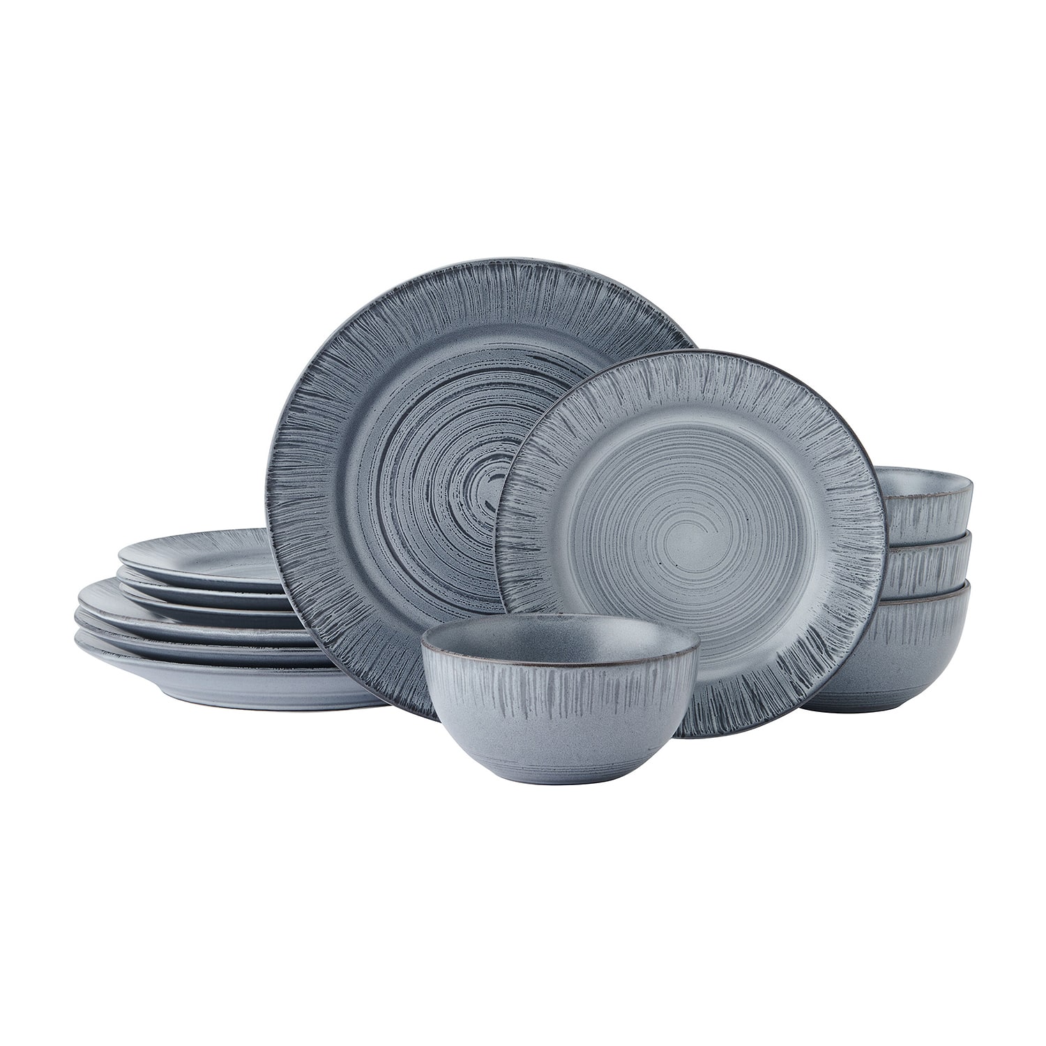 Pfaltzgraff Mystic, Blue 12-pc. Stoneware Dinnerware Set