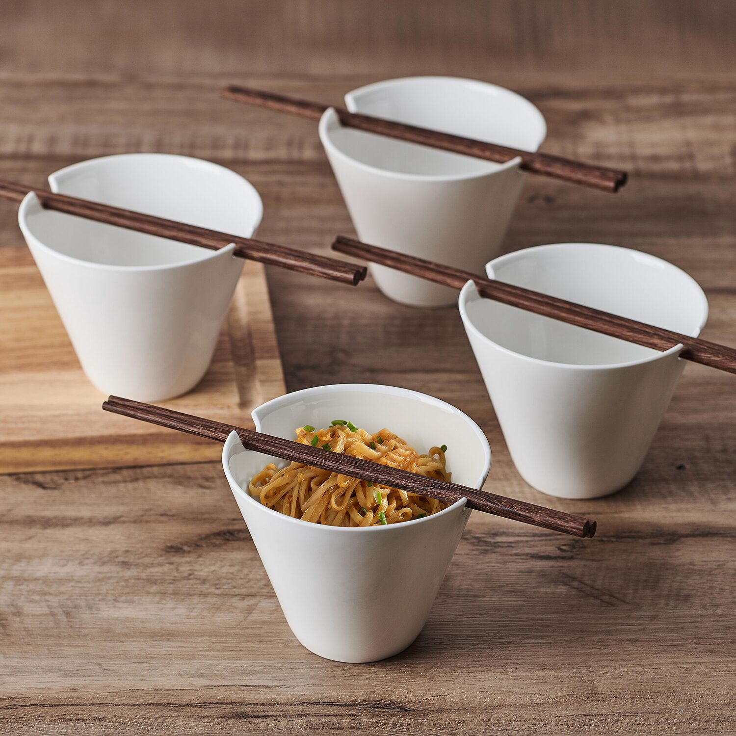 Mikasa Delray, White Bone China Pasta Bowl
