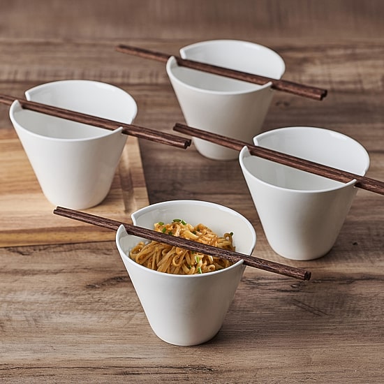 Mikasa Delray, White Bone China Pasta Bowl