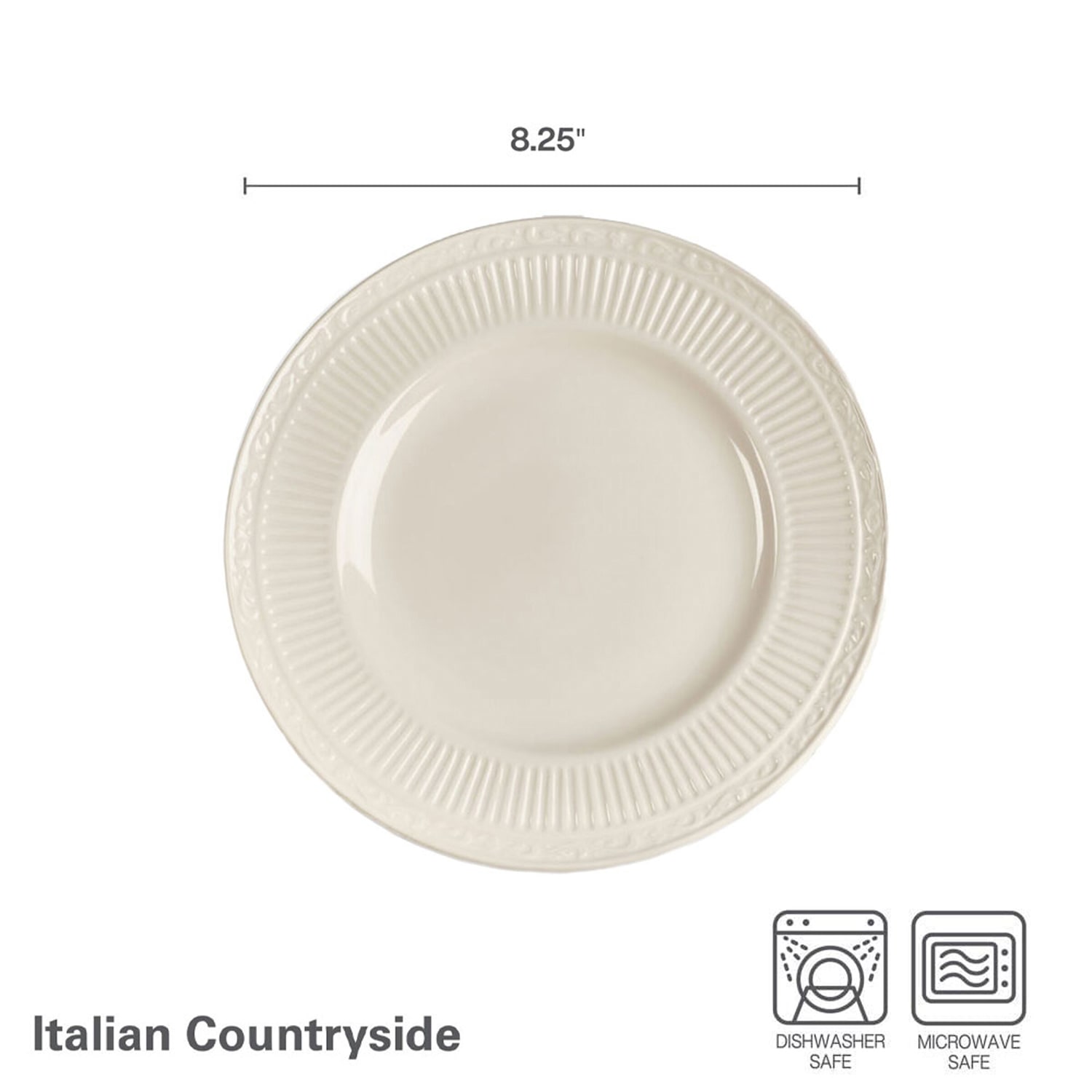 Mikasa Italian Countryside, Light Beige Porcelain Serving Platter