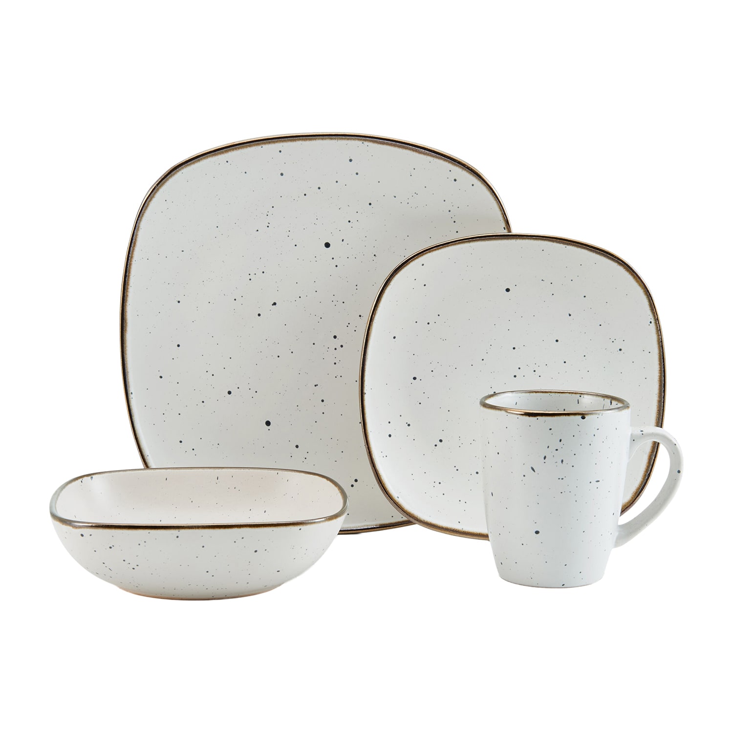 Pfaltzgraff Decker, White 16-pc. Stoneware Dinnerware Set