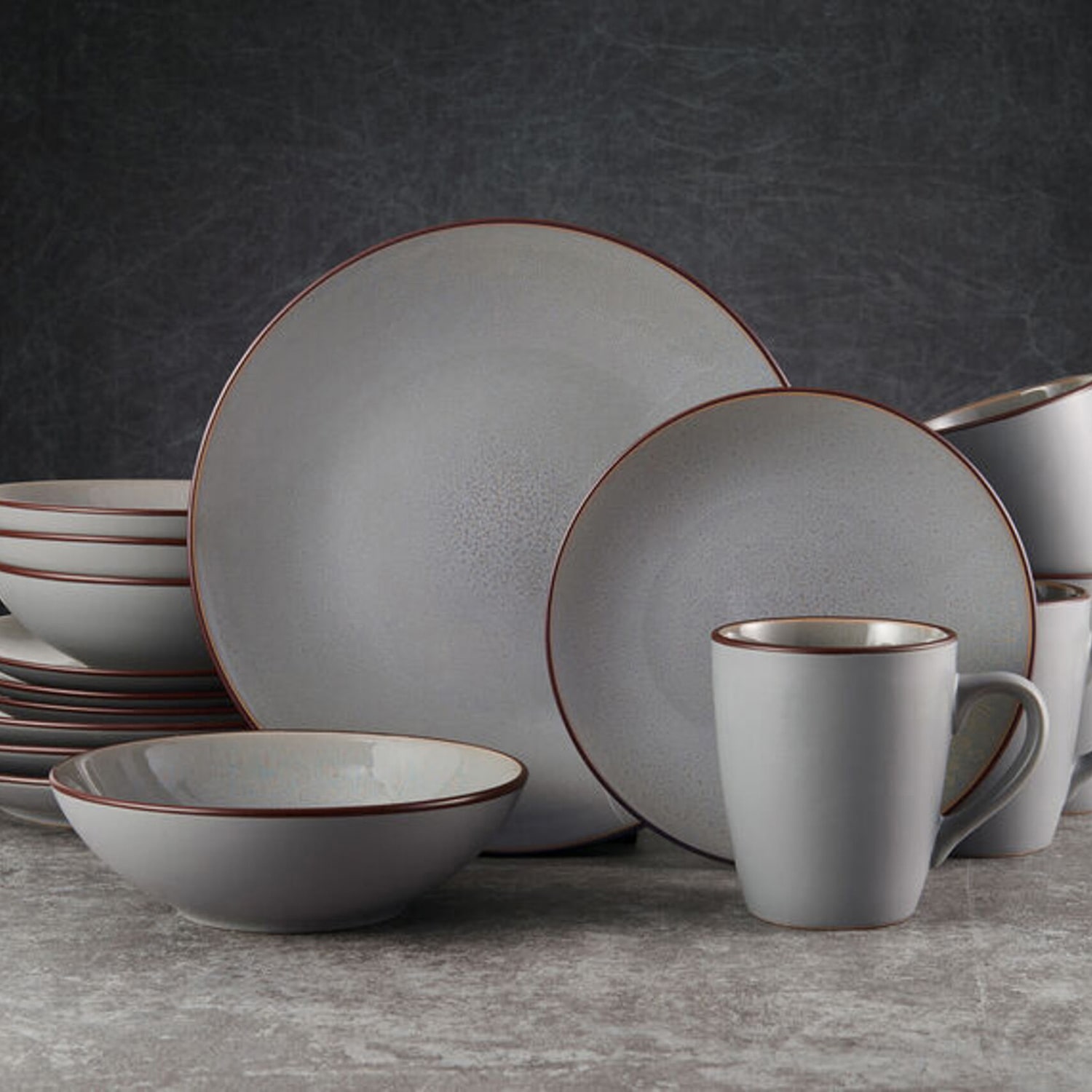 Pfaltzgraff Pierce, Blue 16-pc. Stoneware Dinnerware Set