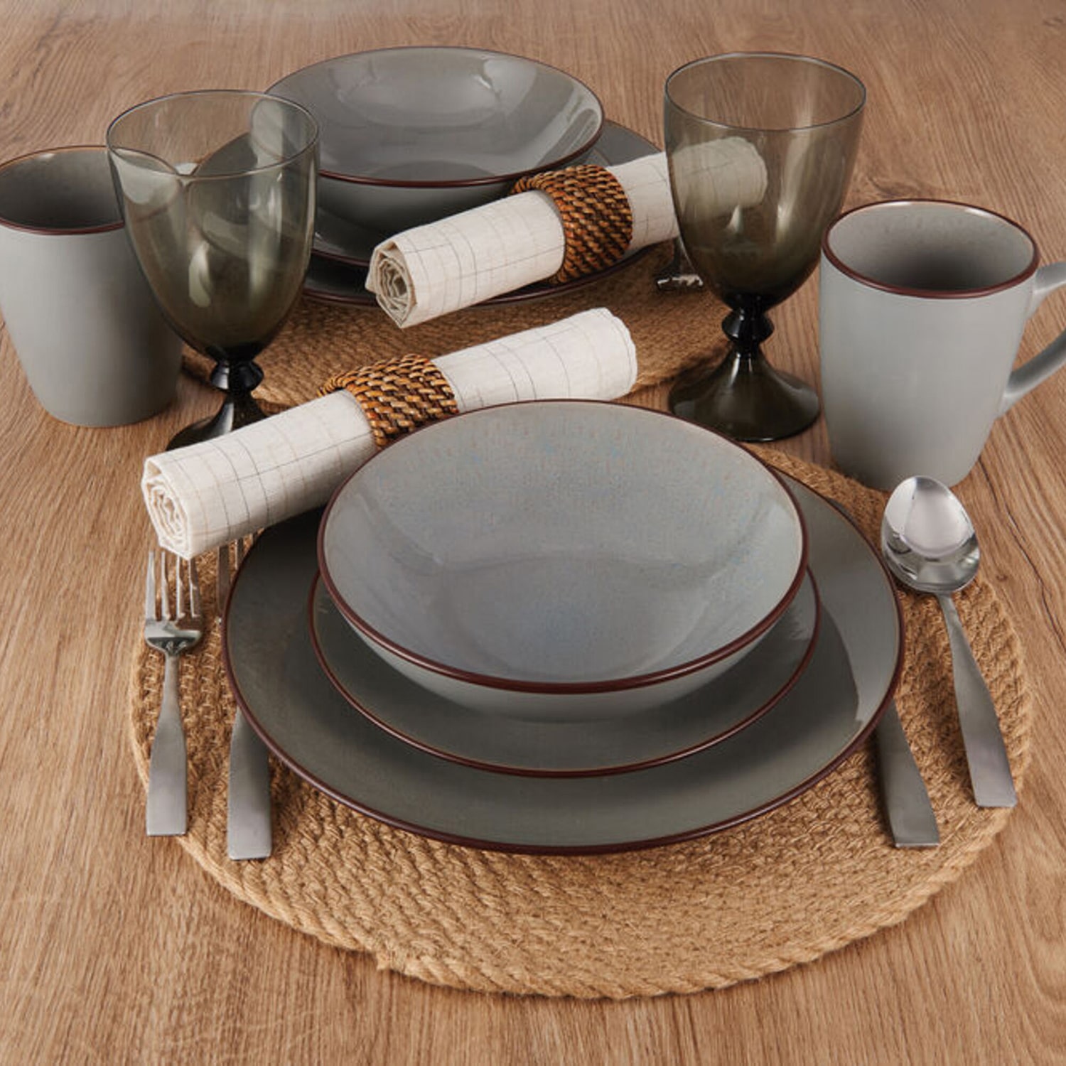 Pfaltzgraff Pierce, Blue 16-pc. Stoneware Dinnerware Set