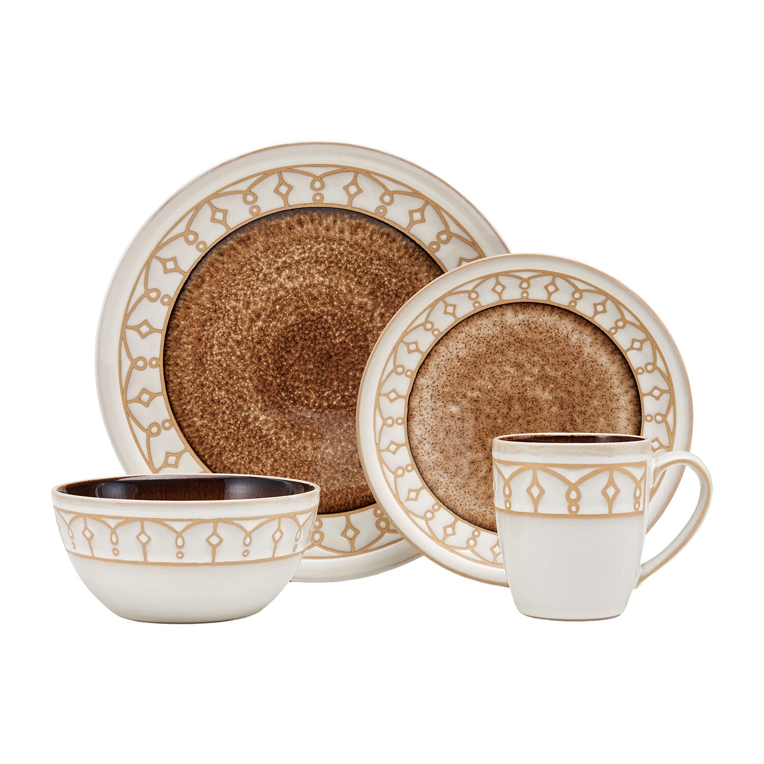 Pfaltzgraff Remi, Light Beige 16-pc. Stoneware Dinnerware Set