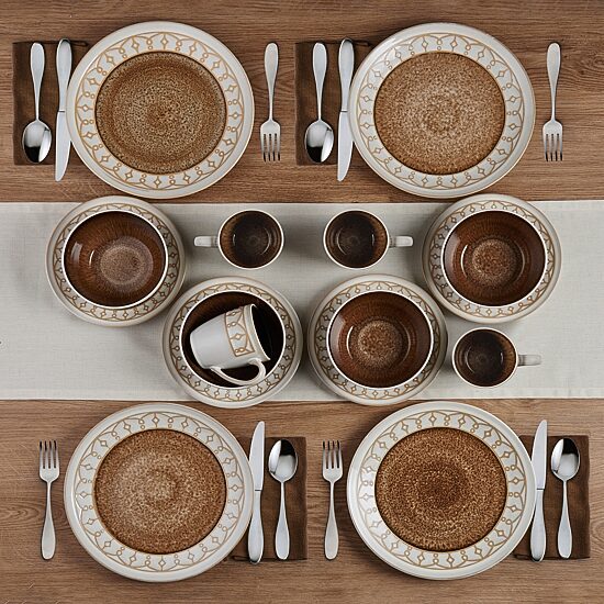 Pfaltzgraff Remi, Light Beige 16-pc. Stoneware Dinnerware Set
