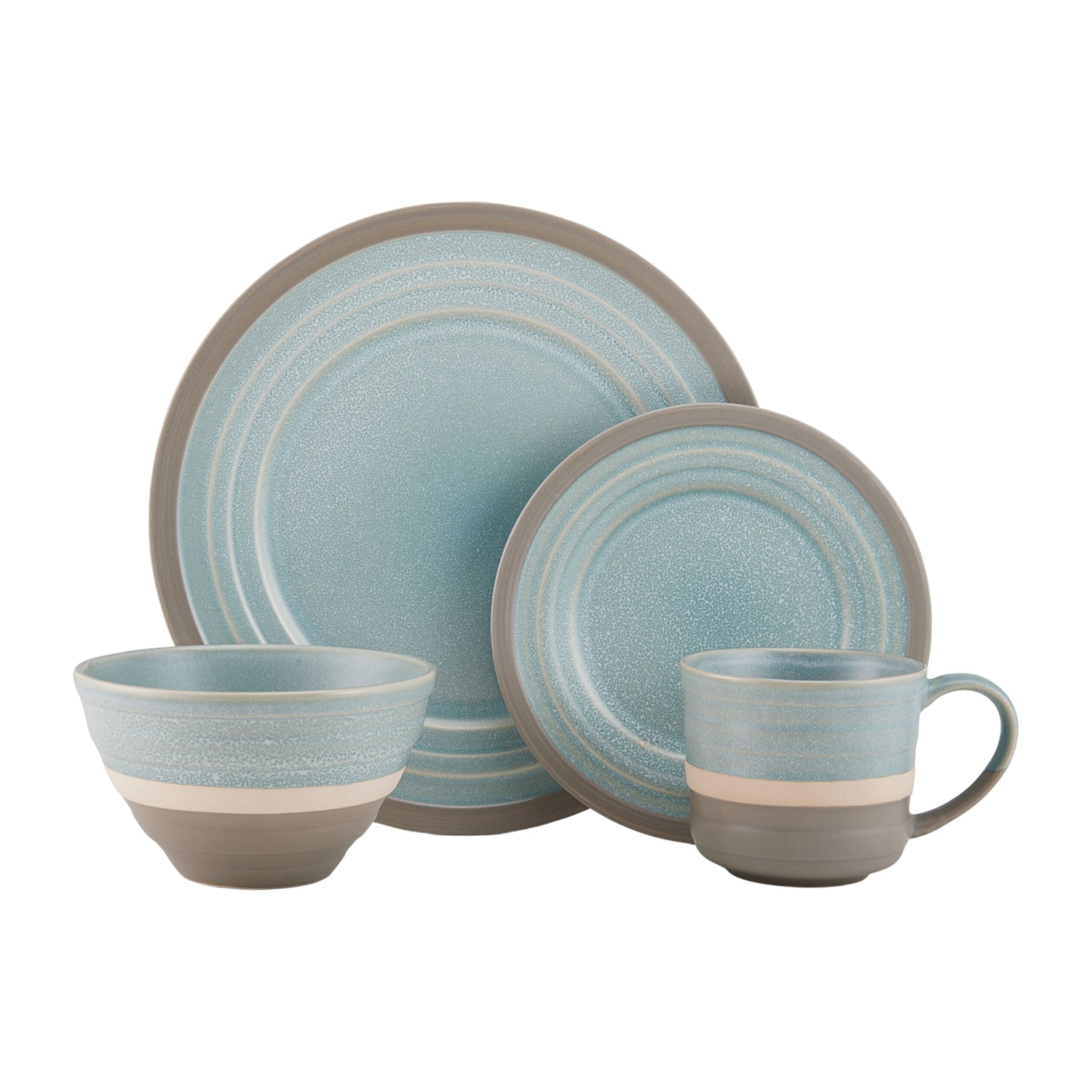 Pfaltzgraff Adina, Blue 16-pc. Stoneware Dinnerware Set