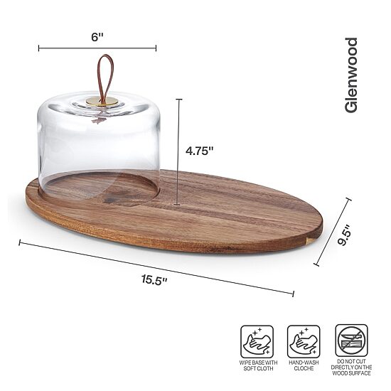 Mikasa Glennwood Wood Serving Platter