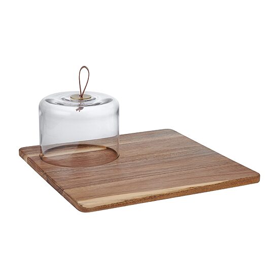 Lifetime Brand Glenwood, Clear Wood Serving Platter