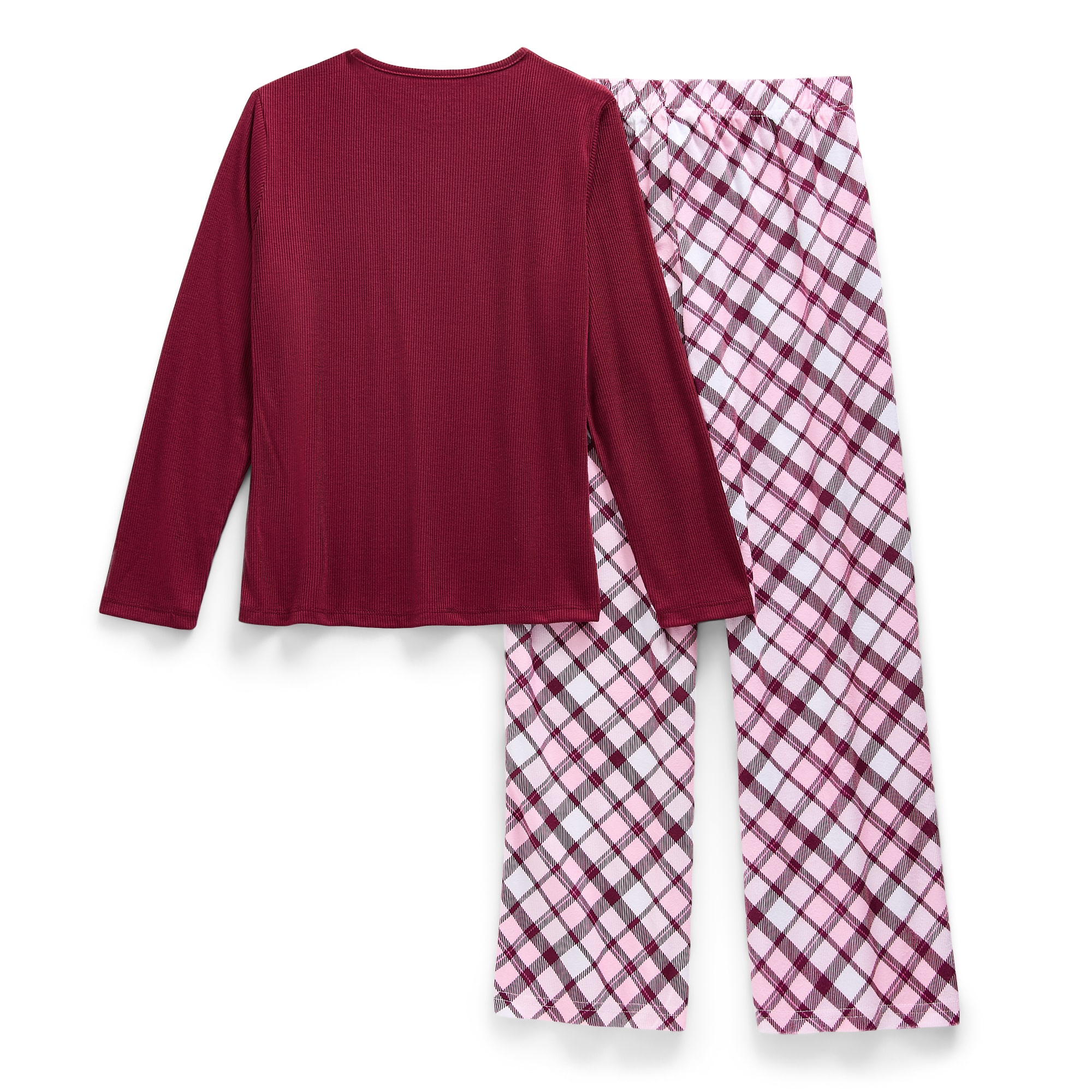 Sleep On It Little & Big Kid Girls Crew Neck Long Sleeve 2-pc. Pajama Set