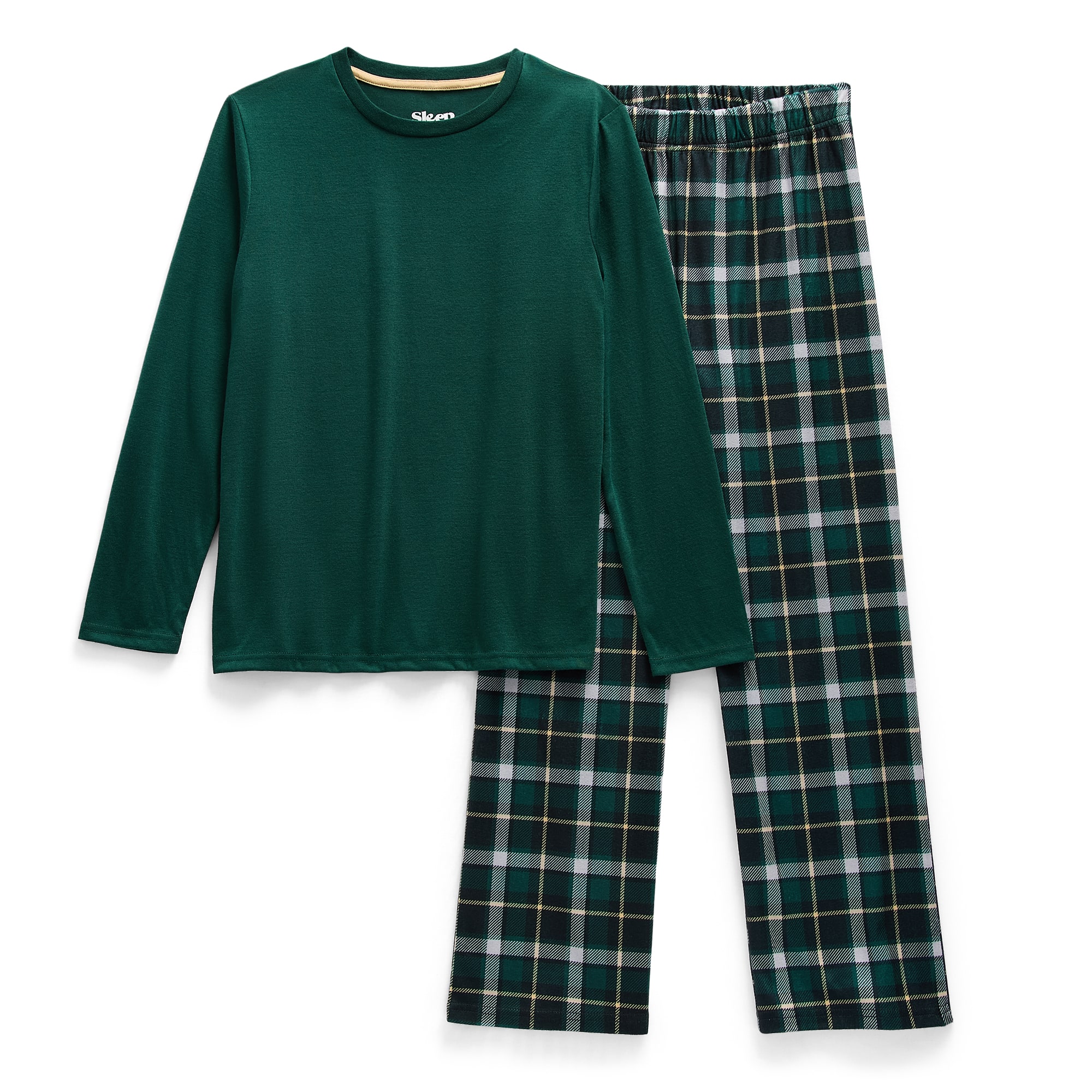 Sleep On It Little & Big Kid Boys Crew Neck Long Sleeve 2-pc. Pajama Set