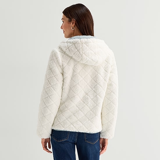 Free Country Womens Reversible Midweight Quilted Jacket